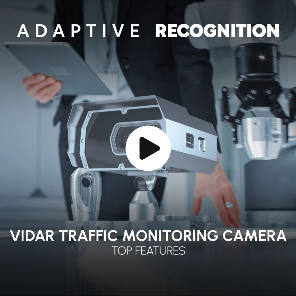 vidar anpr lpr camera traffic monitoring