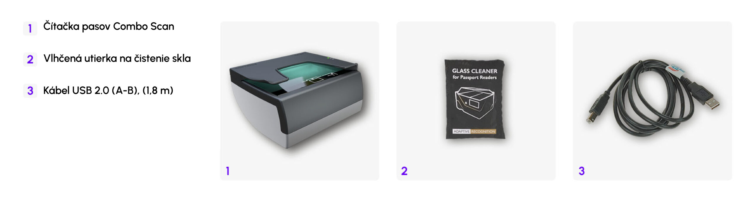 combo scan id scanner what's in the box image