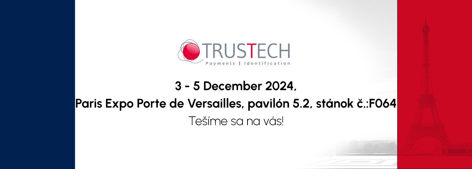 Trustech 2024 Paris expo hero image