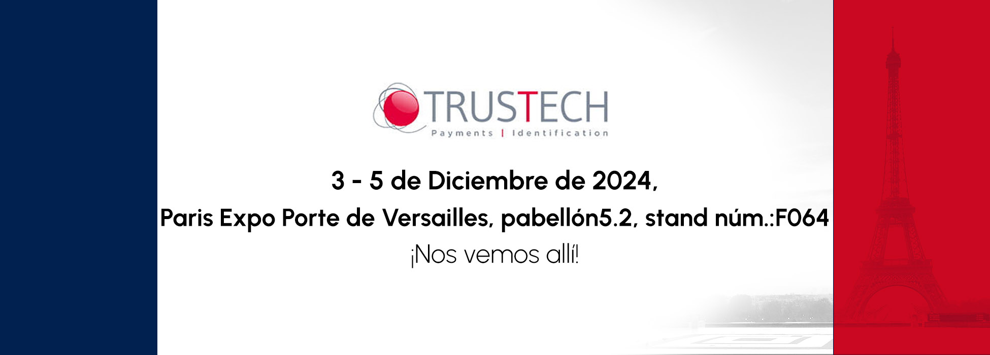 Trustech 2024 Paris expo hero image